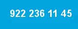 922 236 11 45